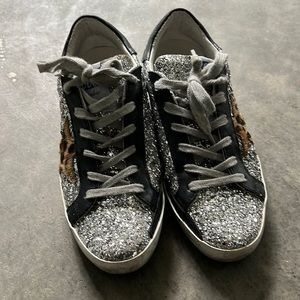 Golden Goose sparkly sneakers